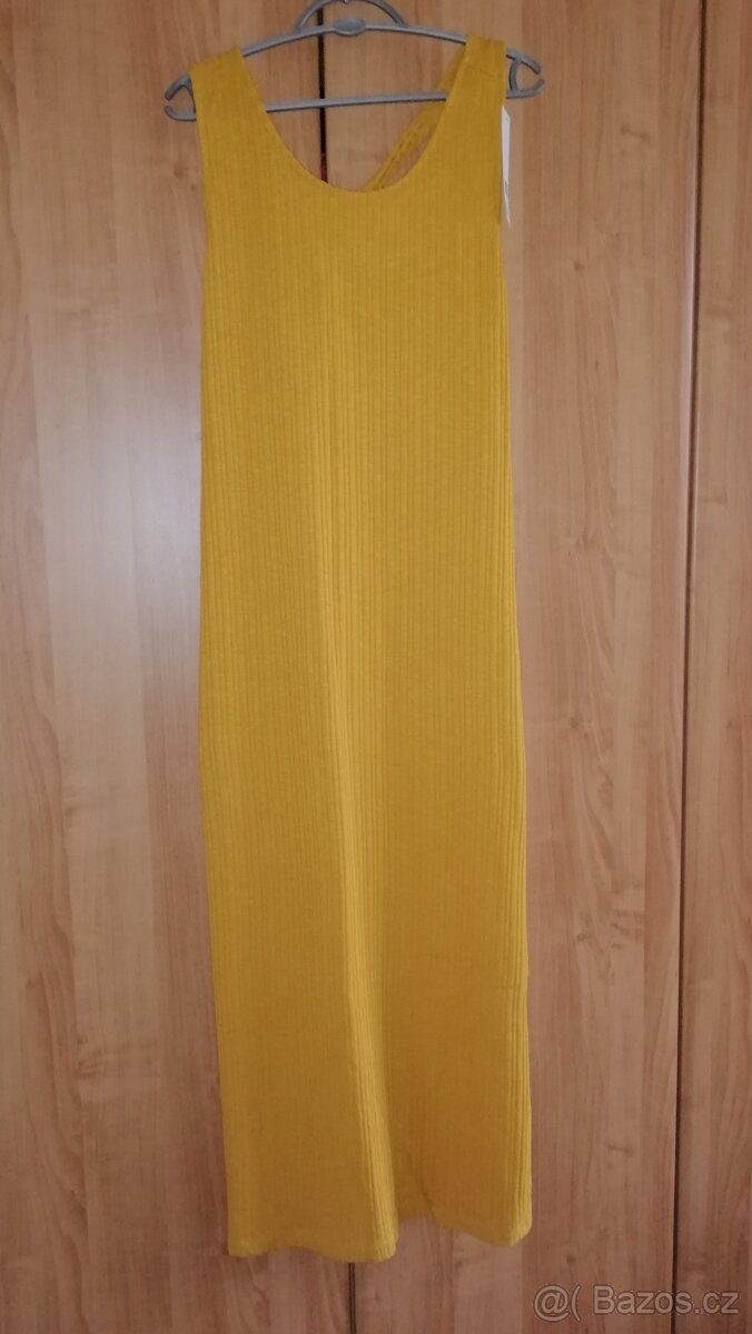 Dámské letní žluté ŠATY F&F 48/50 N.O.V.É.