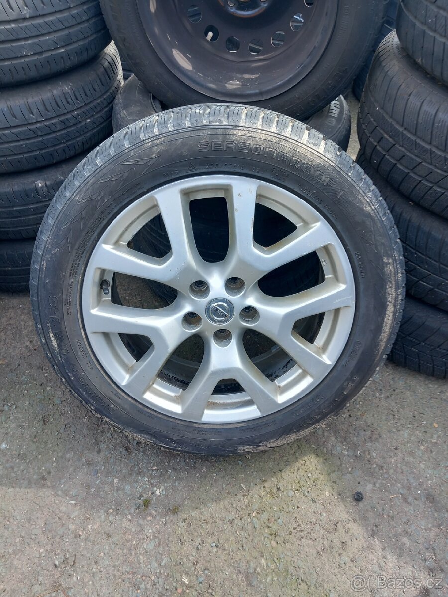 Alu kola+pneu 18 Nissan X trail