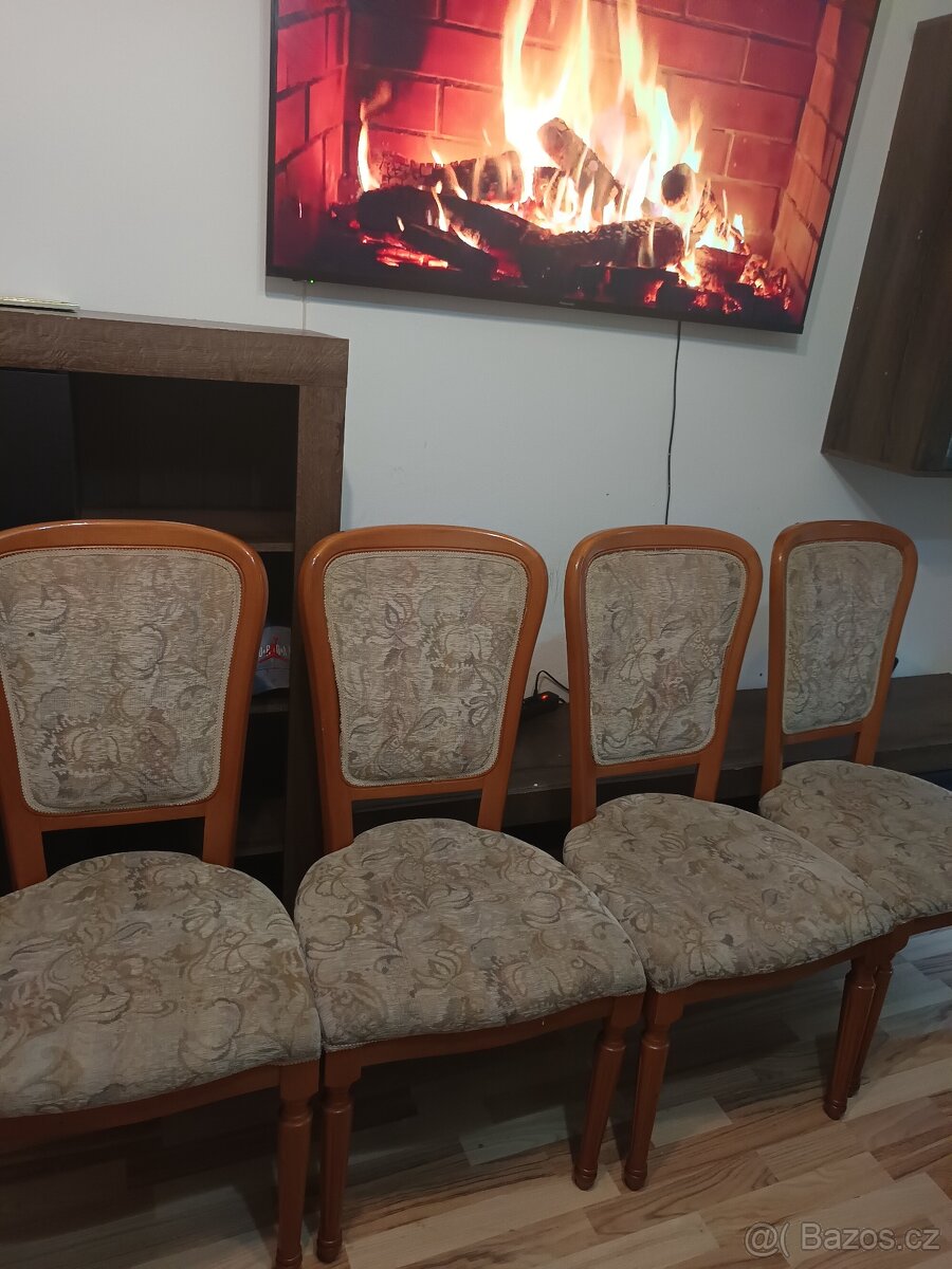 Prodám židle rustikální