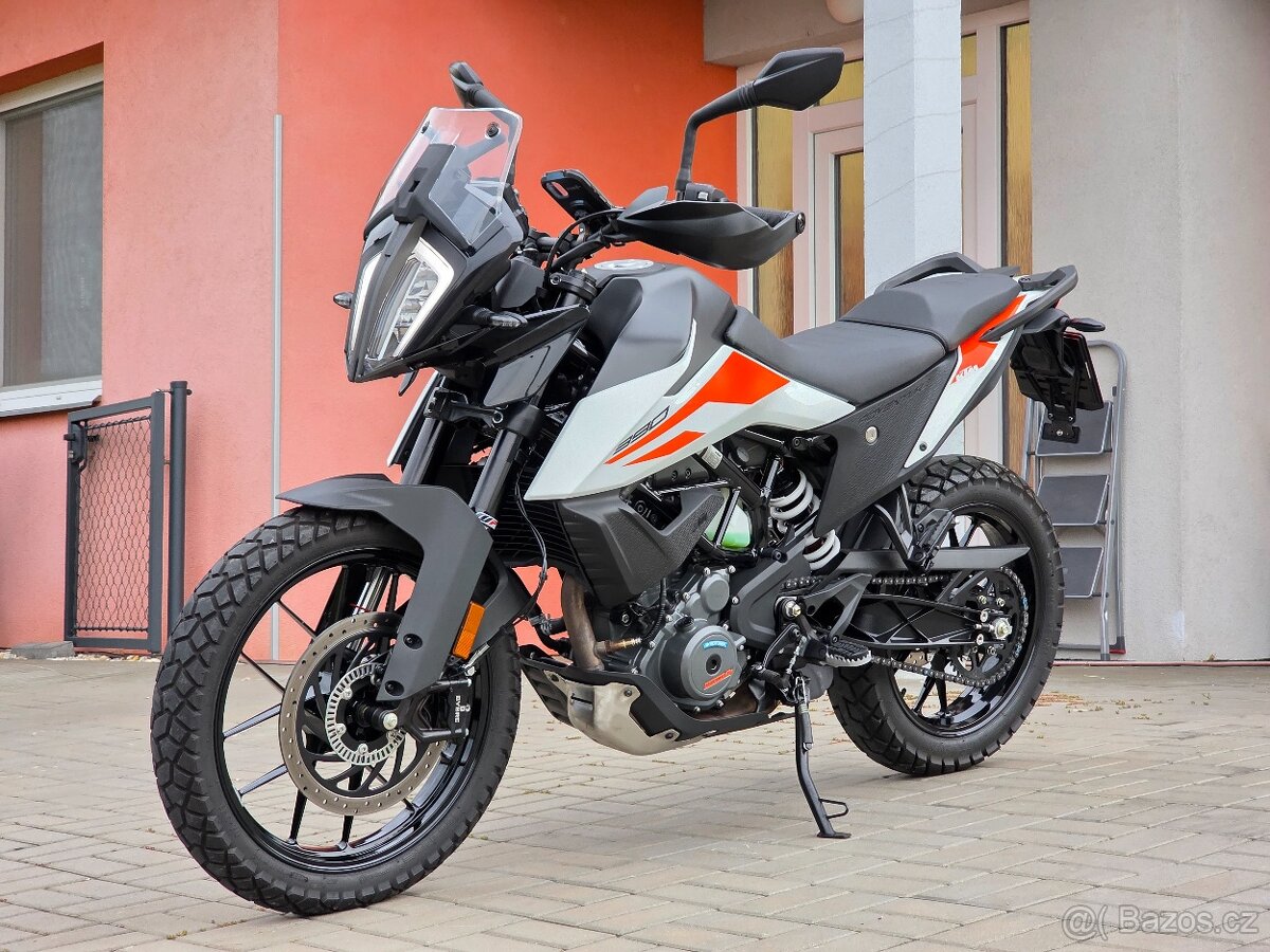 KTM 390 Adventure, původ ČR, TOP stav, 4.760km