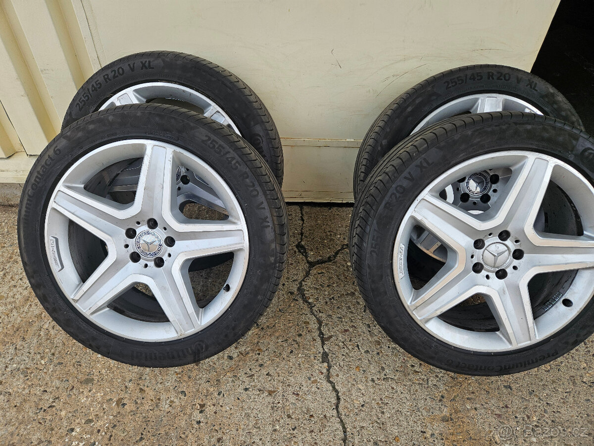 20" alu orig.Mercedes AMG s pneu 255/45r20