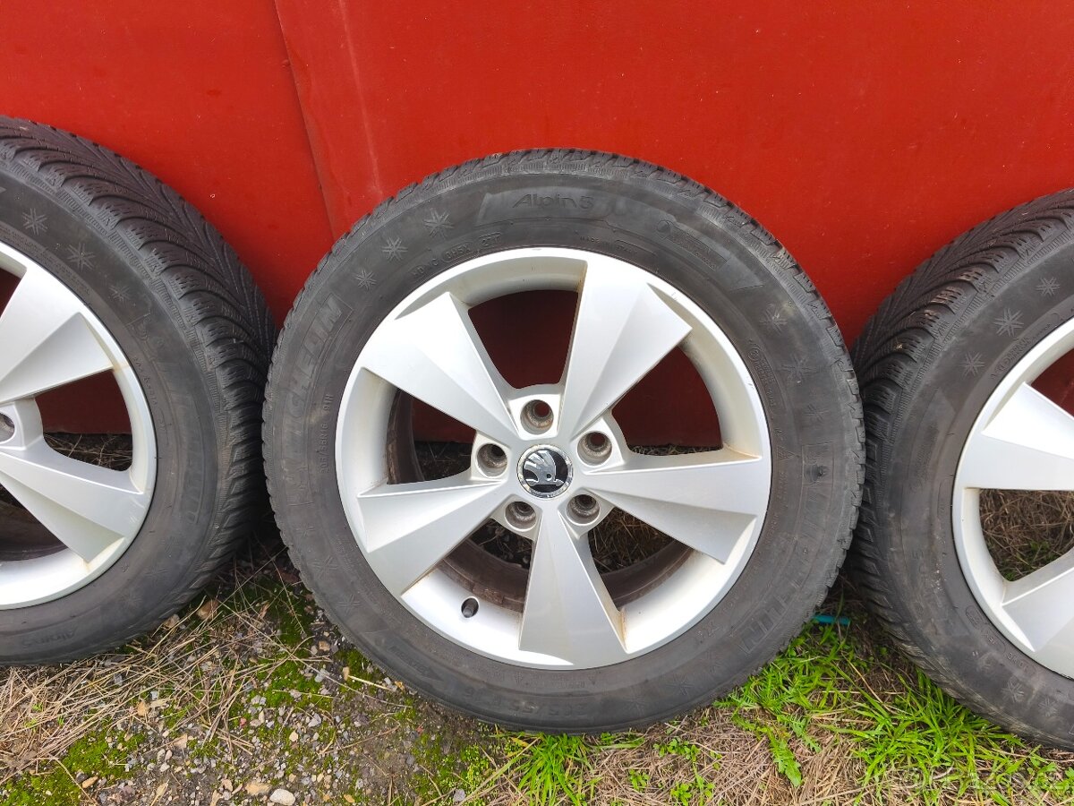 Alu kola ILIAS VW Škoda Audi Seat , 5x112 R16 zimní pneu