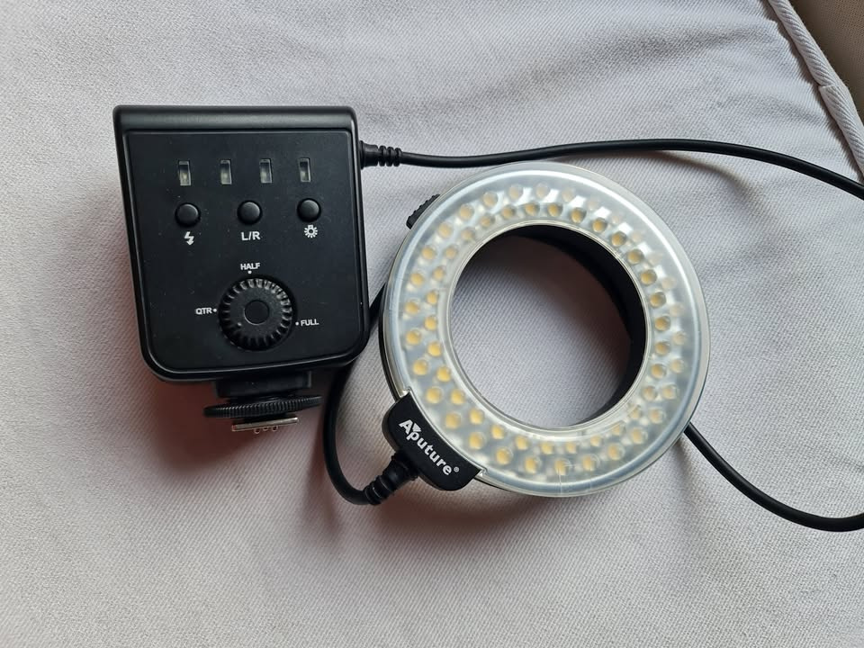 Kruhové LED makro světlo