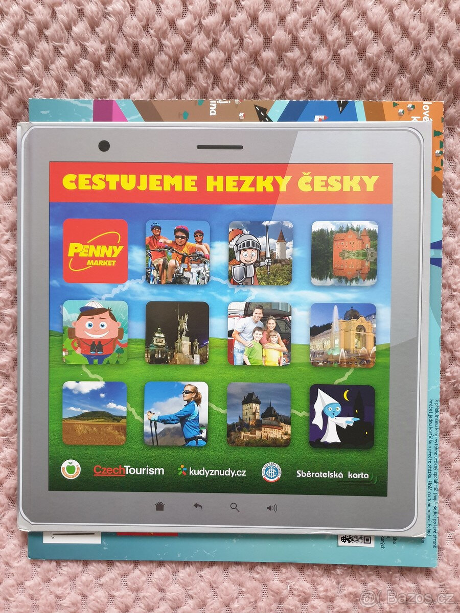 Cestujeme hezky česky sběratelské album hra Penny