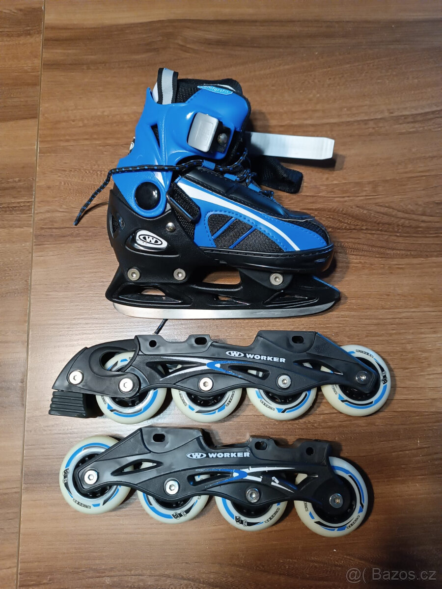 dětské kolečkové brusle