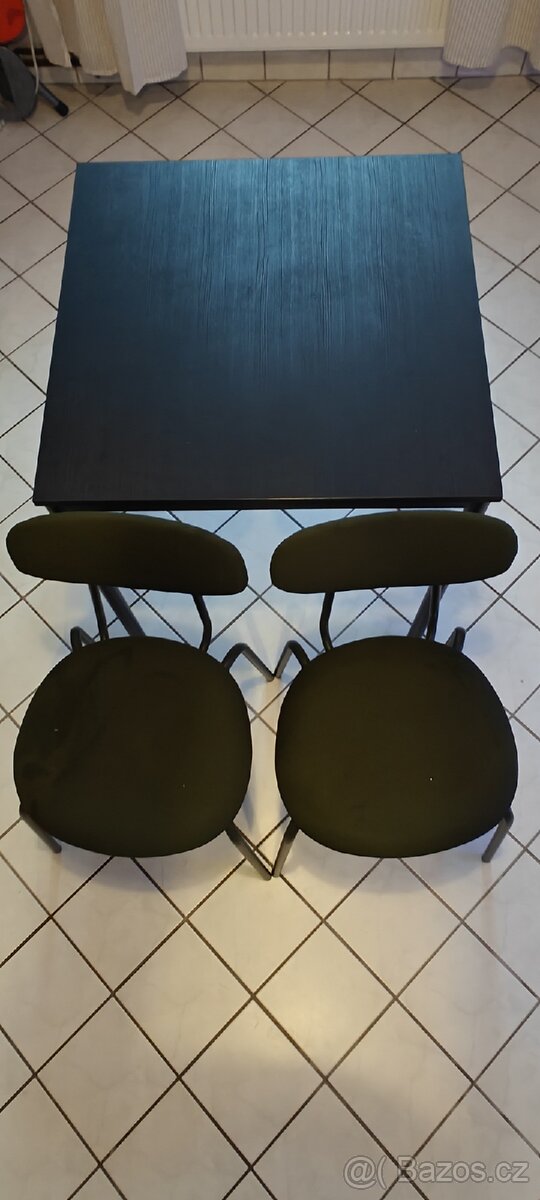 Prodám sadu stolu Sandsberg s židlemi Östanö značky IKEA
