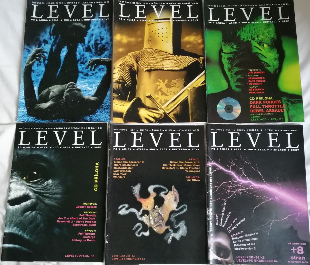 Časopisy LEVEL Jarni SLEVA