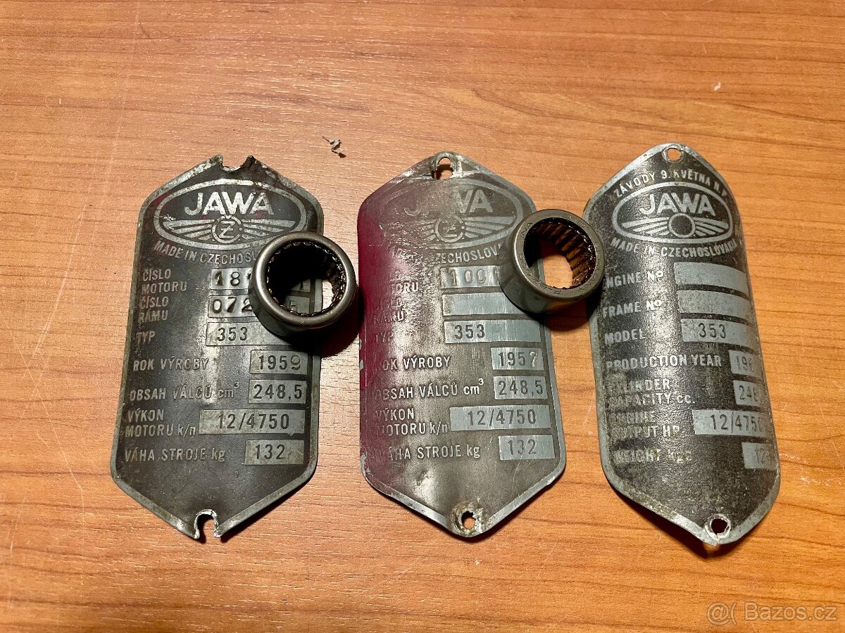 Jawa 21, 353, 354, 559, 360