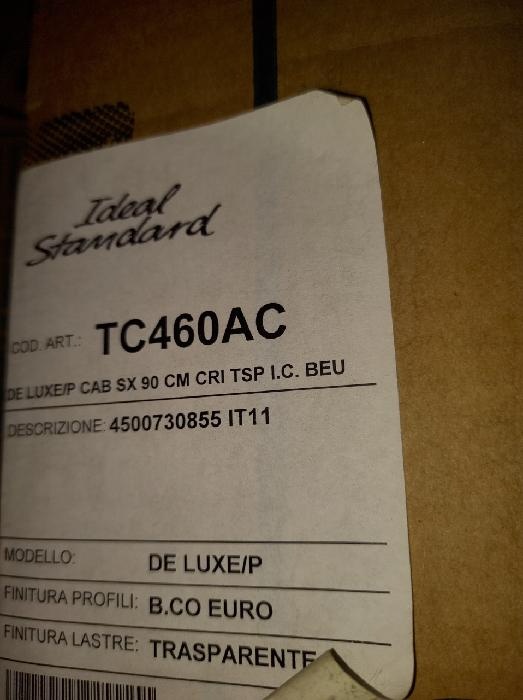 Sprchové dveře do niky 90cm-zn. IDEAL STANDARD-nové