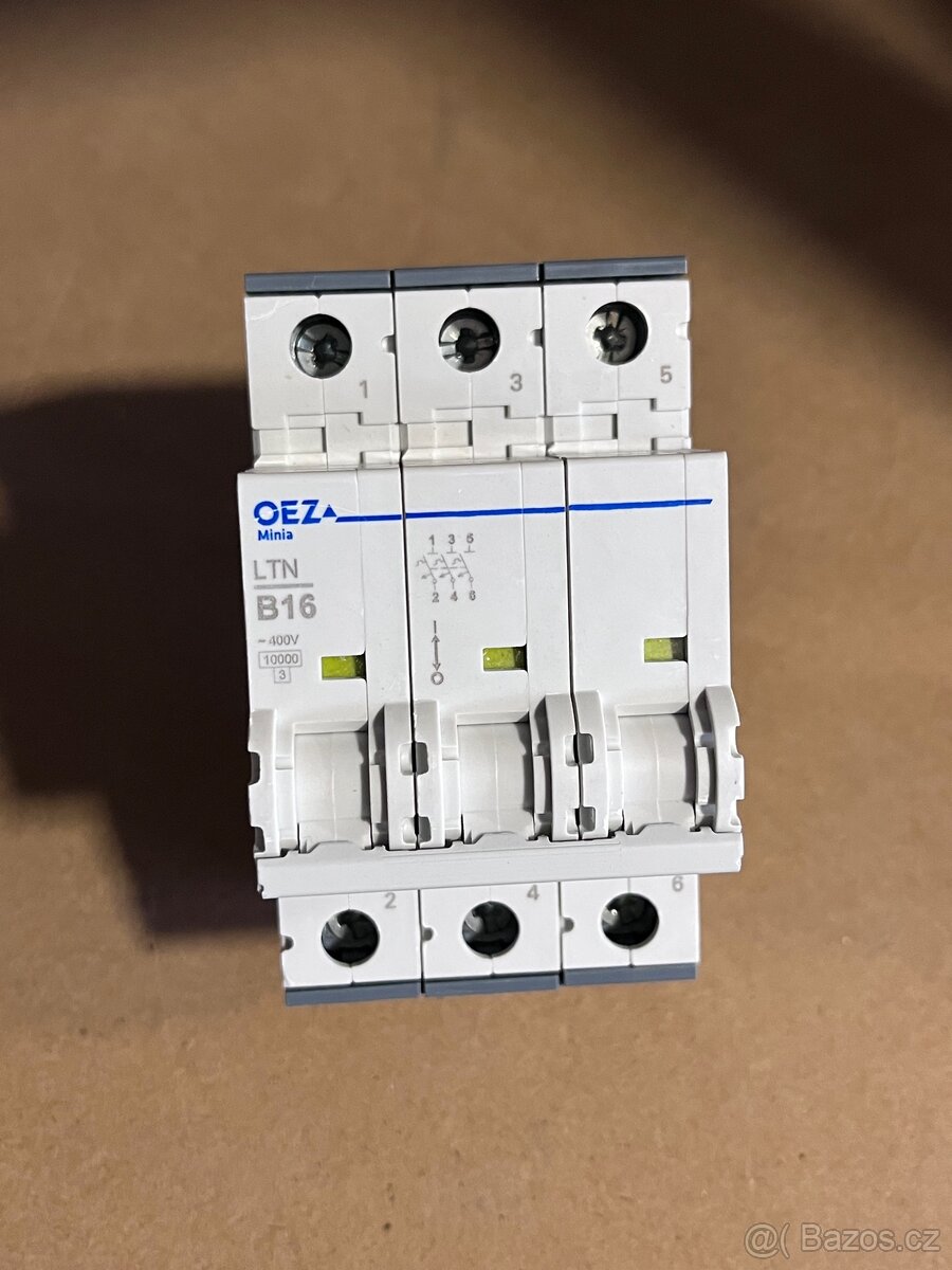 Jistič OEZ LTN-16B-3, 16A, 3P