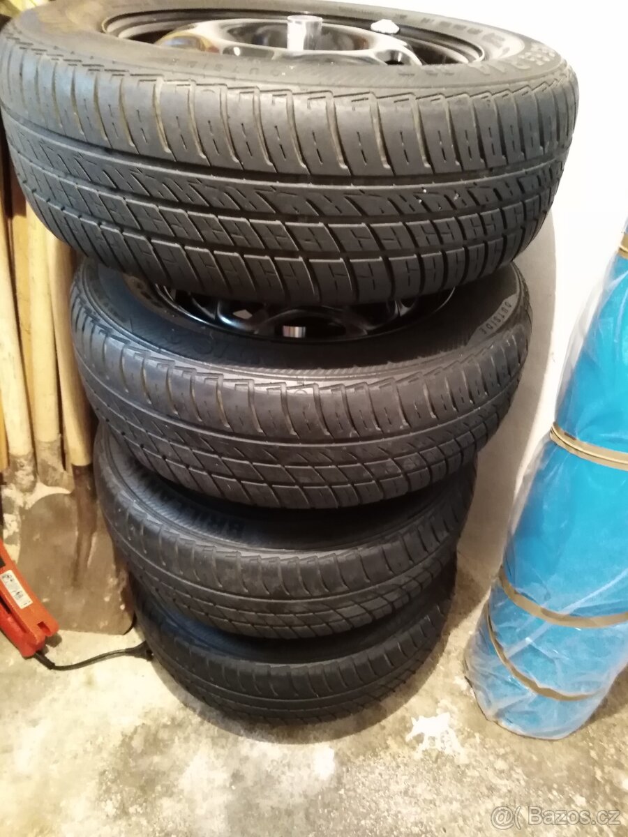 Disk 4x100 R14, ET 44 s pneu