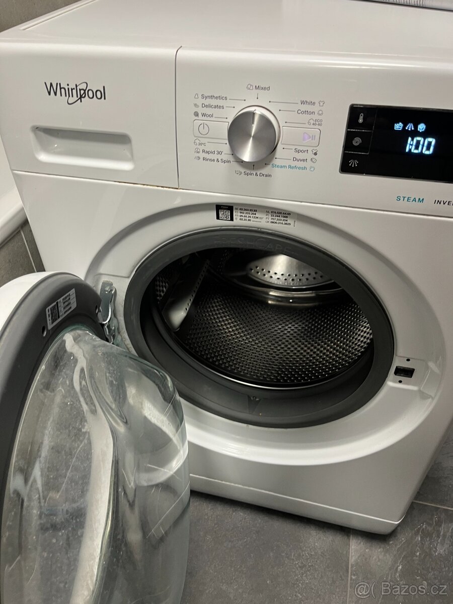 Pračka Whirlpool Fresh Care+ 8kg