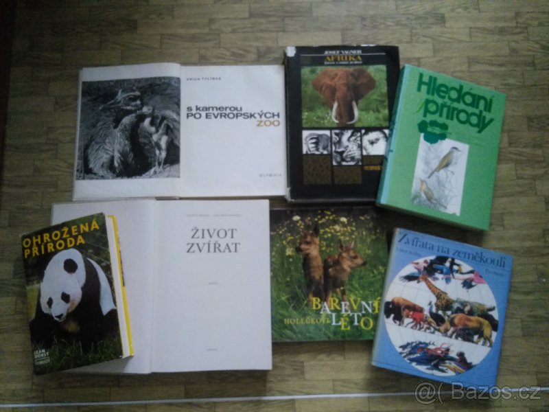 Knihy o přírodě a zvířatech I.