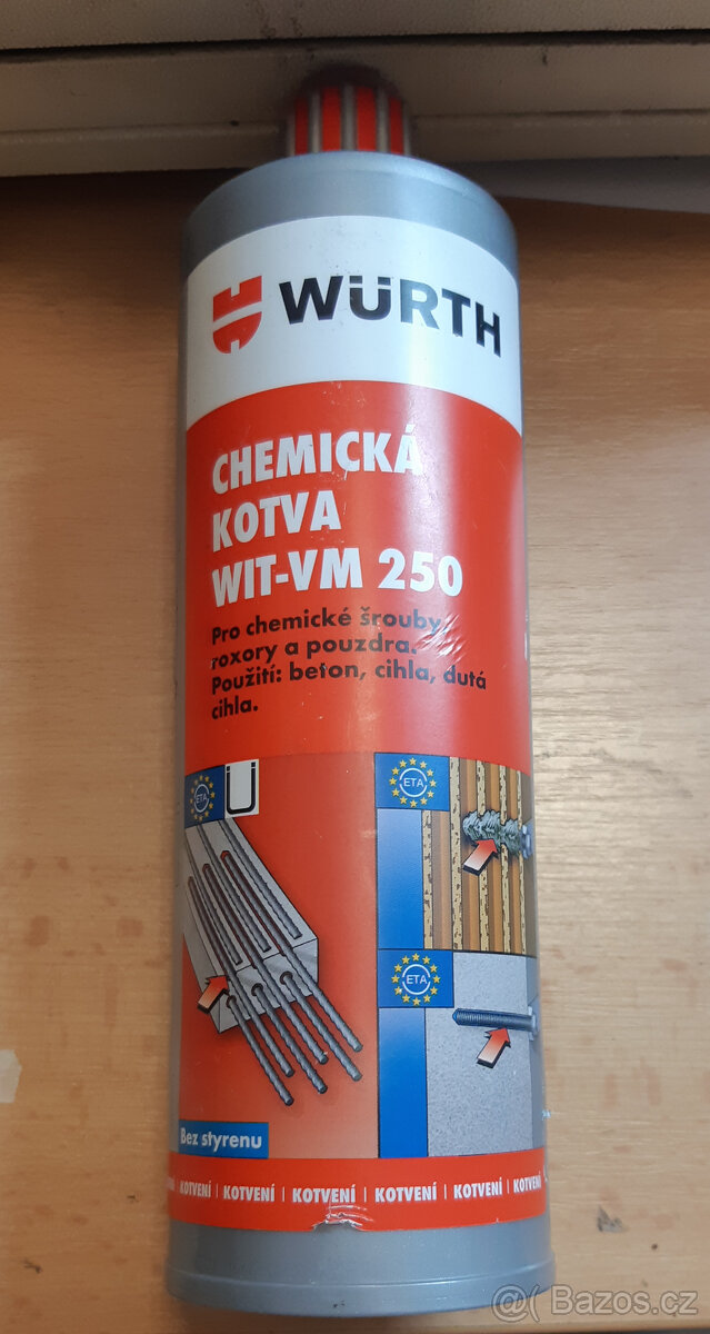 chemická kotva WURTH WIT-VM250 (420ml)