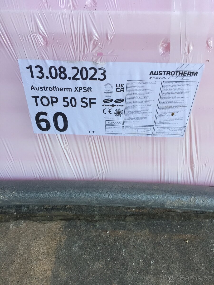 Austrotherm XPS TOP 50 SF 500kPa 60 mm (5,25 m2/bal.)