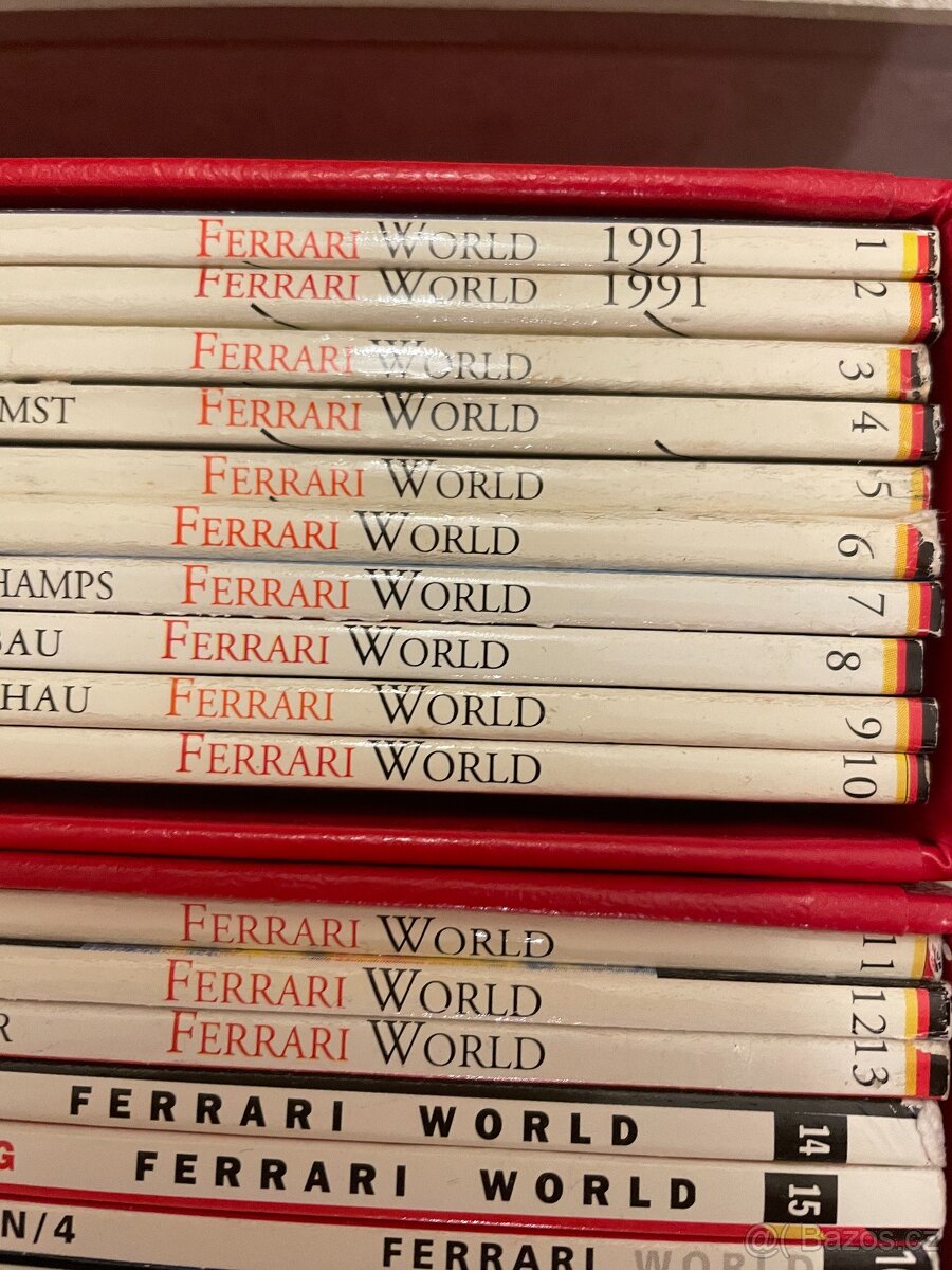 FERRARI WORLD - magazín o Ferrari čísla 1-30