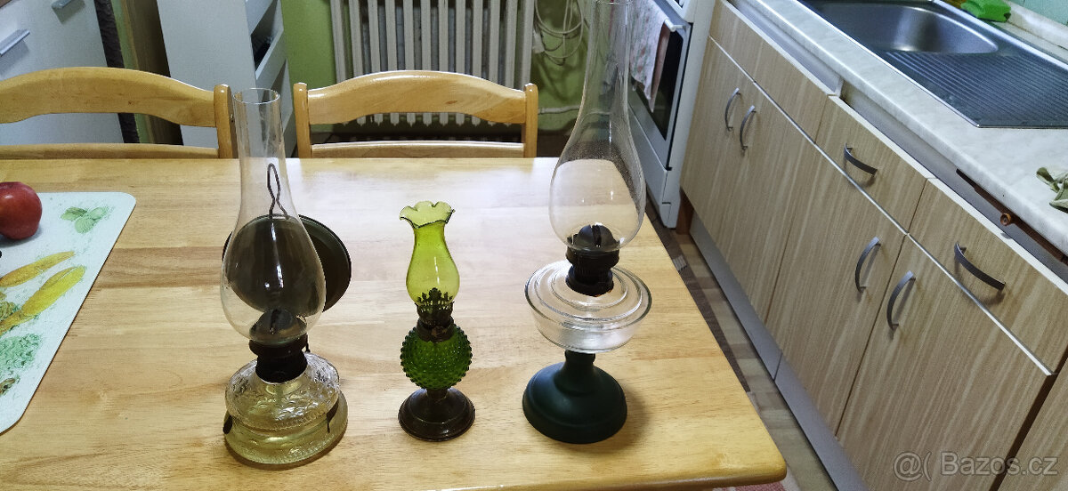 Petrolejové lampy