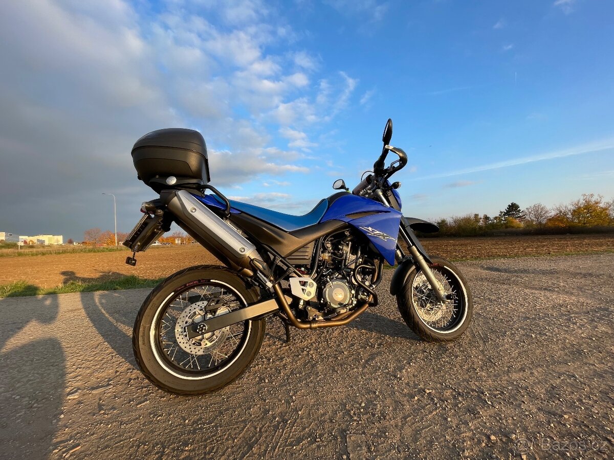 Yamaha XT 660 X - servis, kufr Givi
