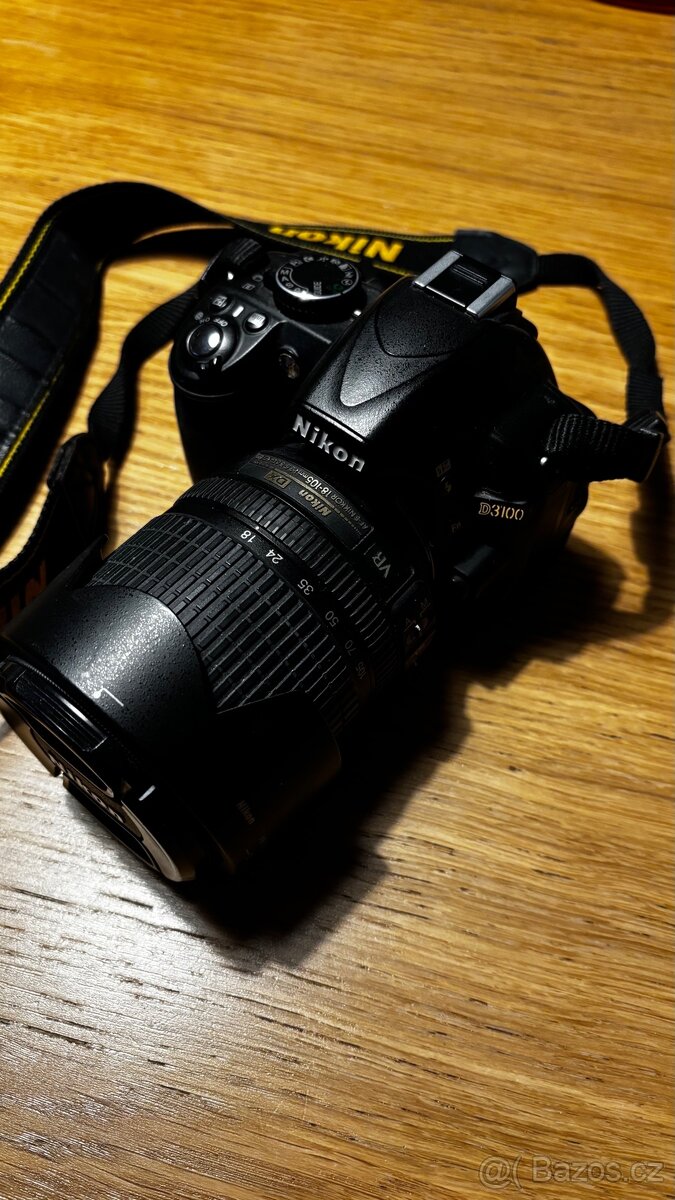 NIKON D3100 + objektiv DX AF-S NIKKOR 18-105 mm