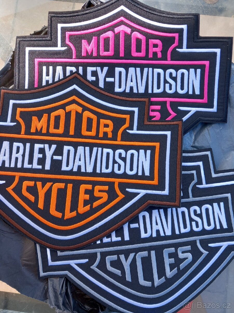 Harley davidson nášivky