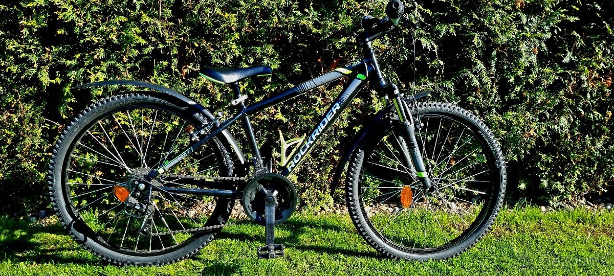 Dětské horské kolo 24" ST500 černé