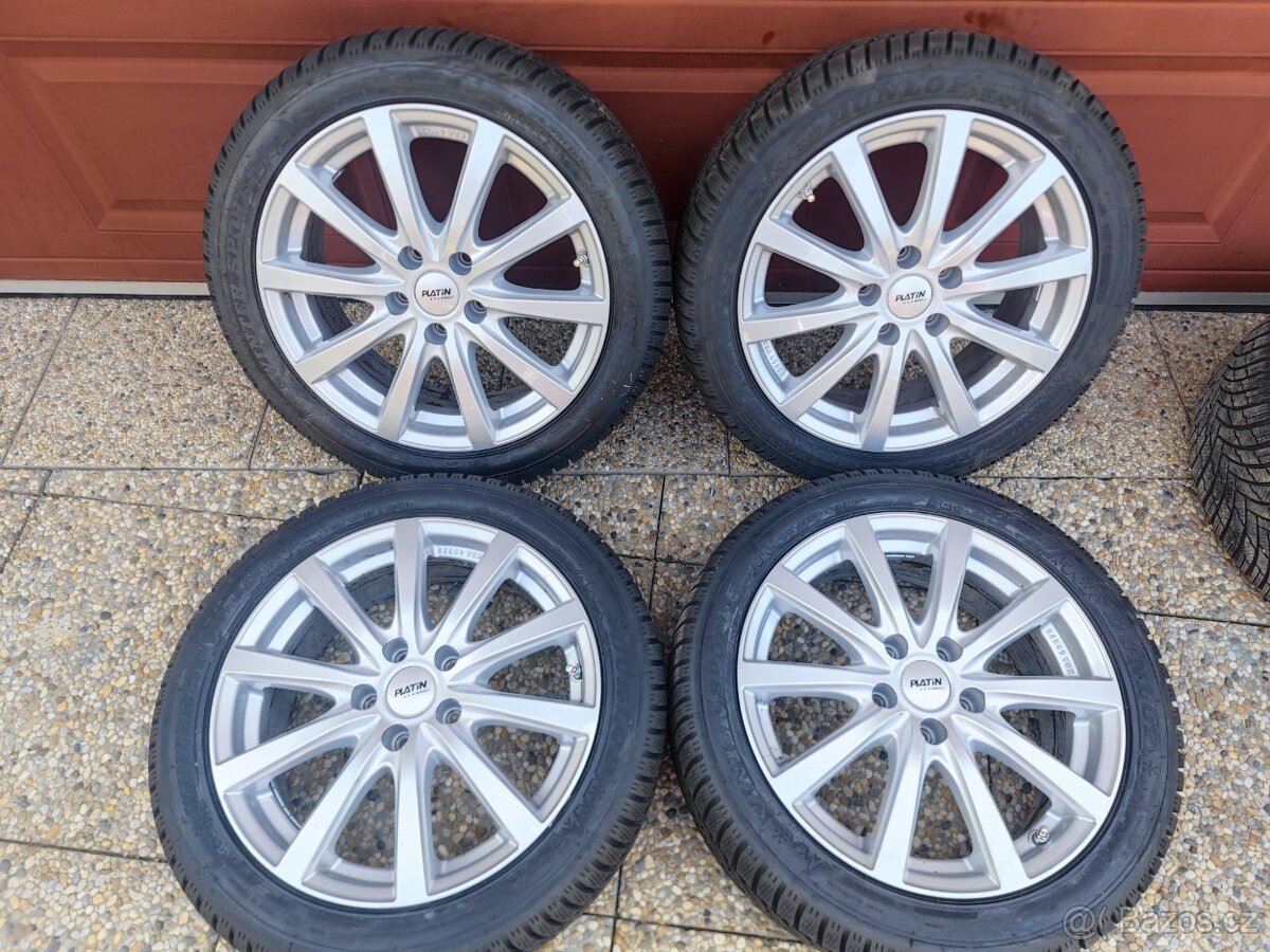 Zimni alu sada 5x112 R17 225/45/17 nepouzita