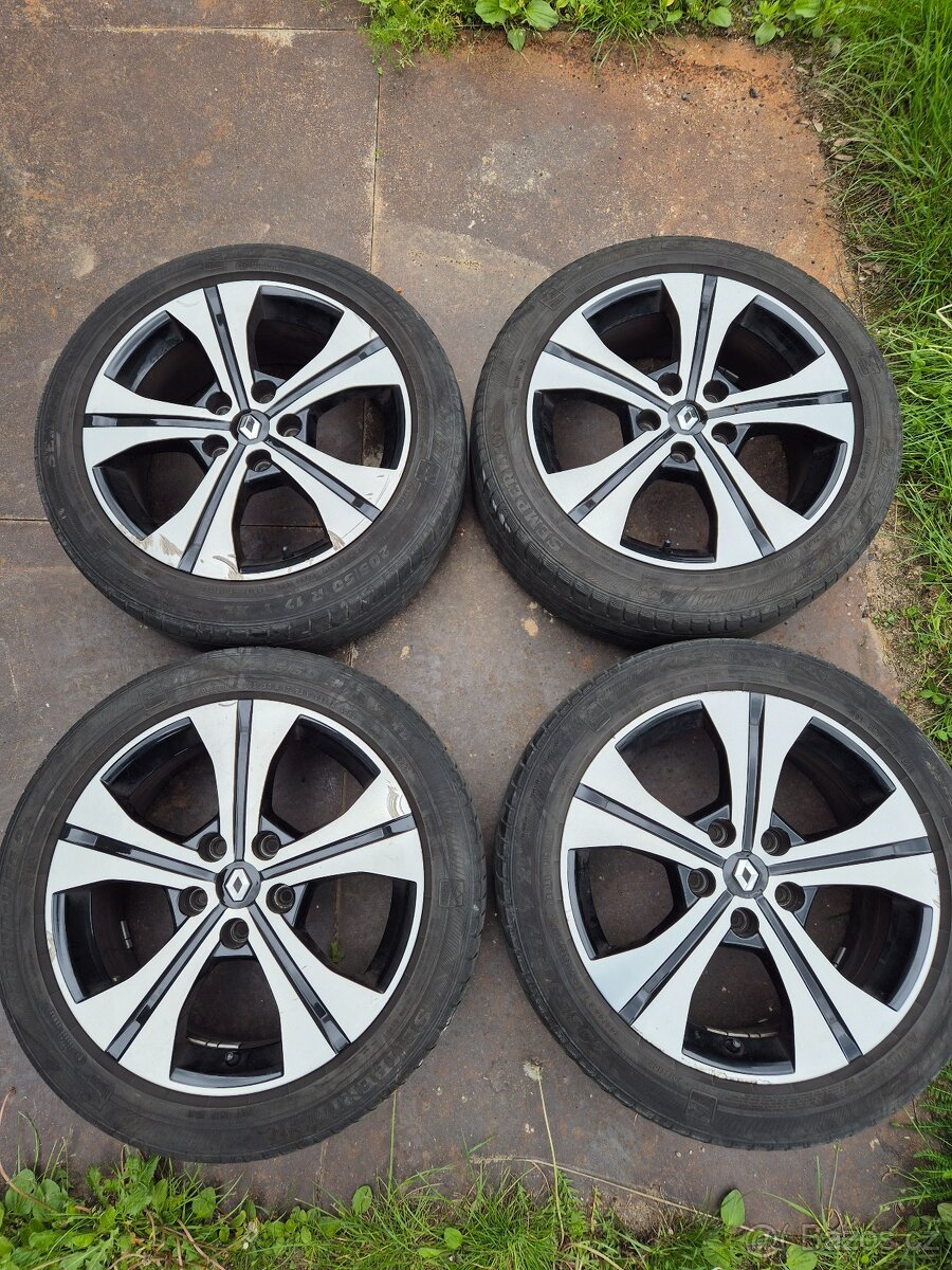 Orig.alu kola Renault 5x114,3R17"Et-49