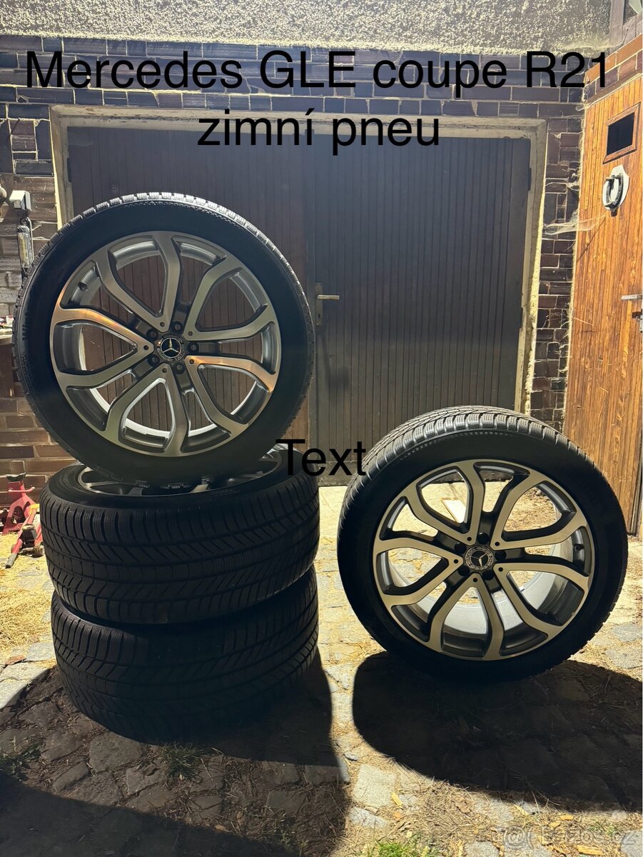 Originální zimní sada alu kol Mercedes Benz GLE AMG