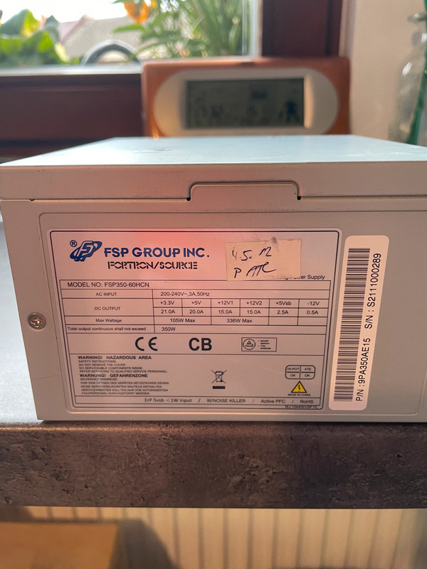 Počítačový zdroj - FSP350-60HCN