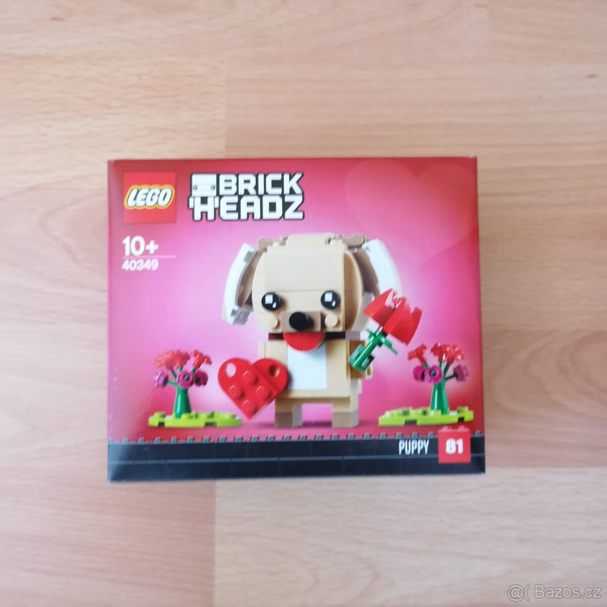 LEGO BrickHeadz 40349 Valentýnské štěňátko