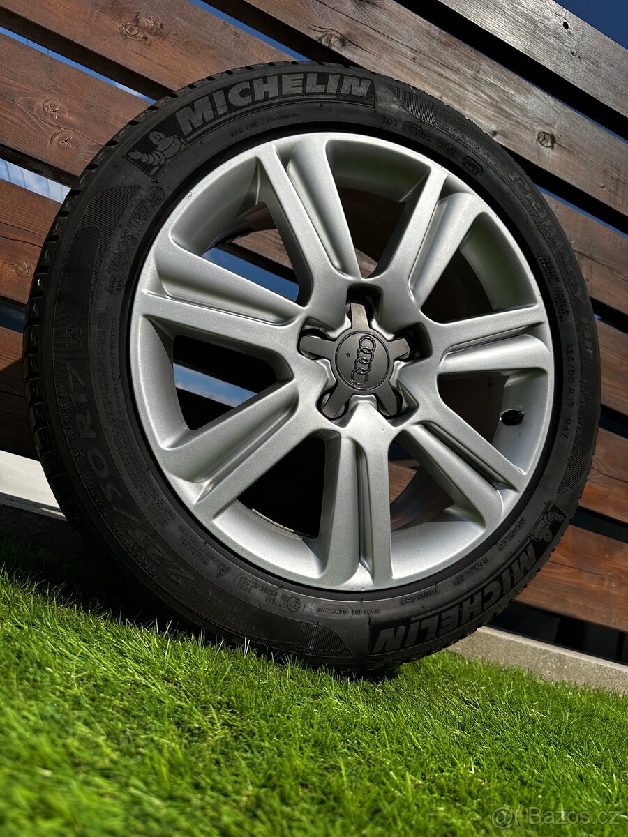 Alu kola 5x112 r17 s letnim pneu (as)