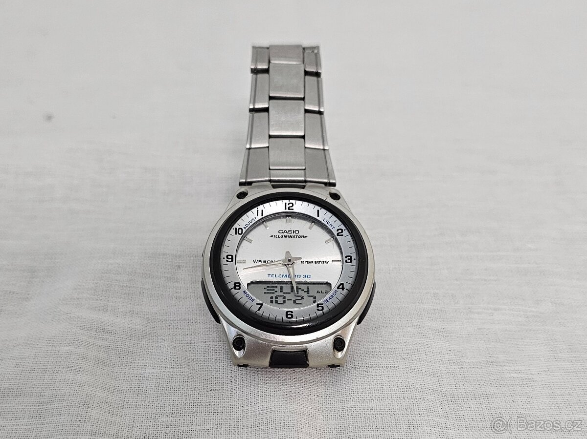 Casio Uhr Illuminator Telememo 30 pAW-80D-1AVDF