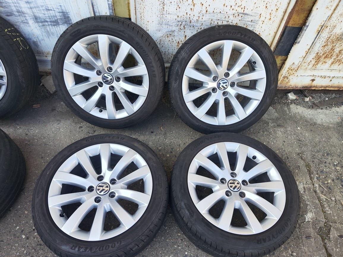 17"letní alu sada 5x112 origo Scirocco Golf 6 Touran Caddy