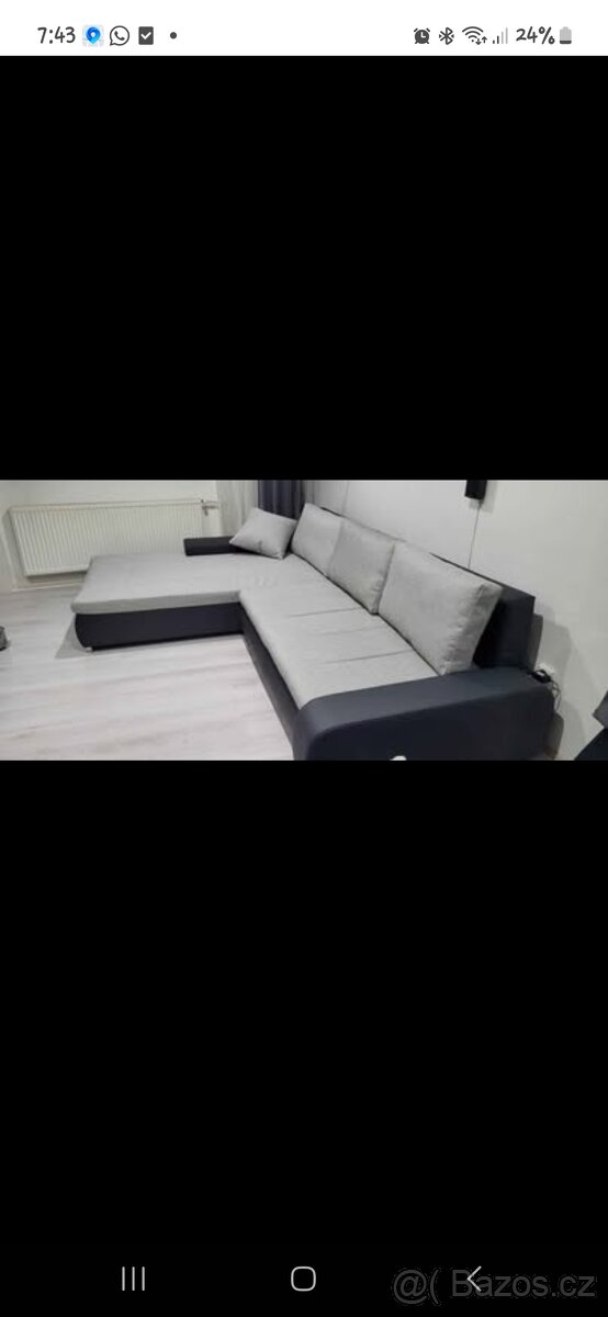 Rohová sedací souprava