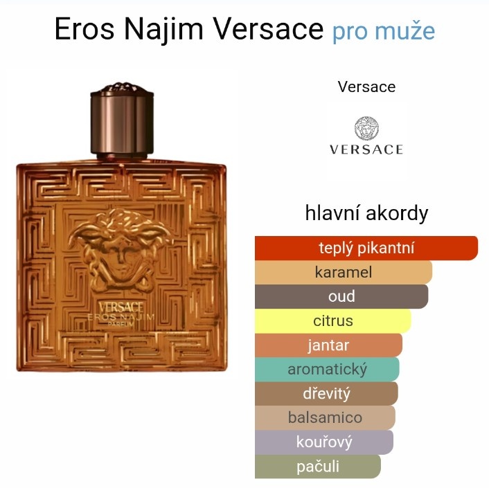 Versace EROS NAJIM Pour Homme  Parfum Natural Spray 100 ml
