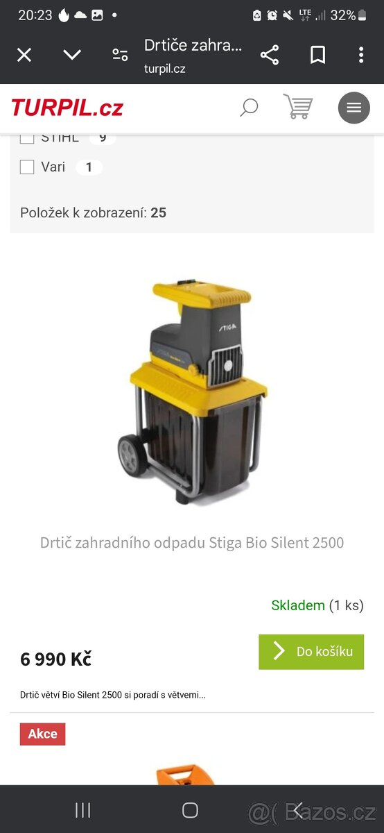 Drtič větví