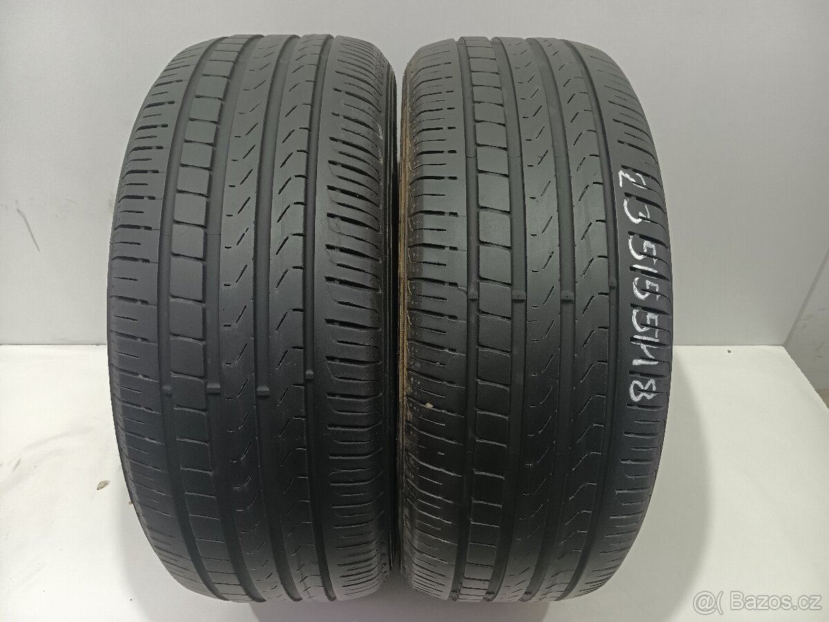 2ks letní pneu 235/55/18 Pirelli