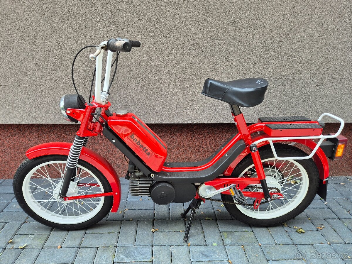 Babetta 210 po Komplet renovaci, NOVÝ MODEL, s kartičkou