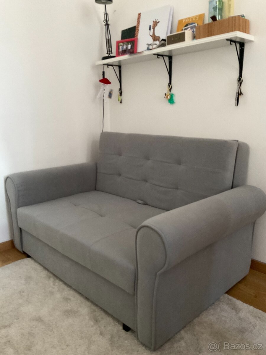 Rozkládací pohovka Clivia Silver – pro děti