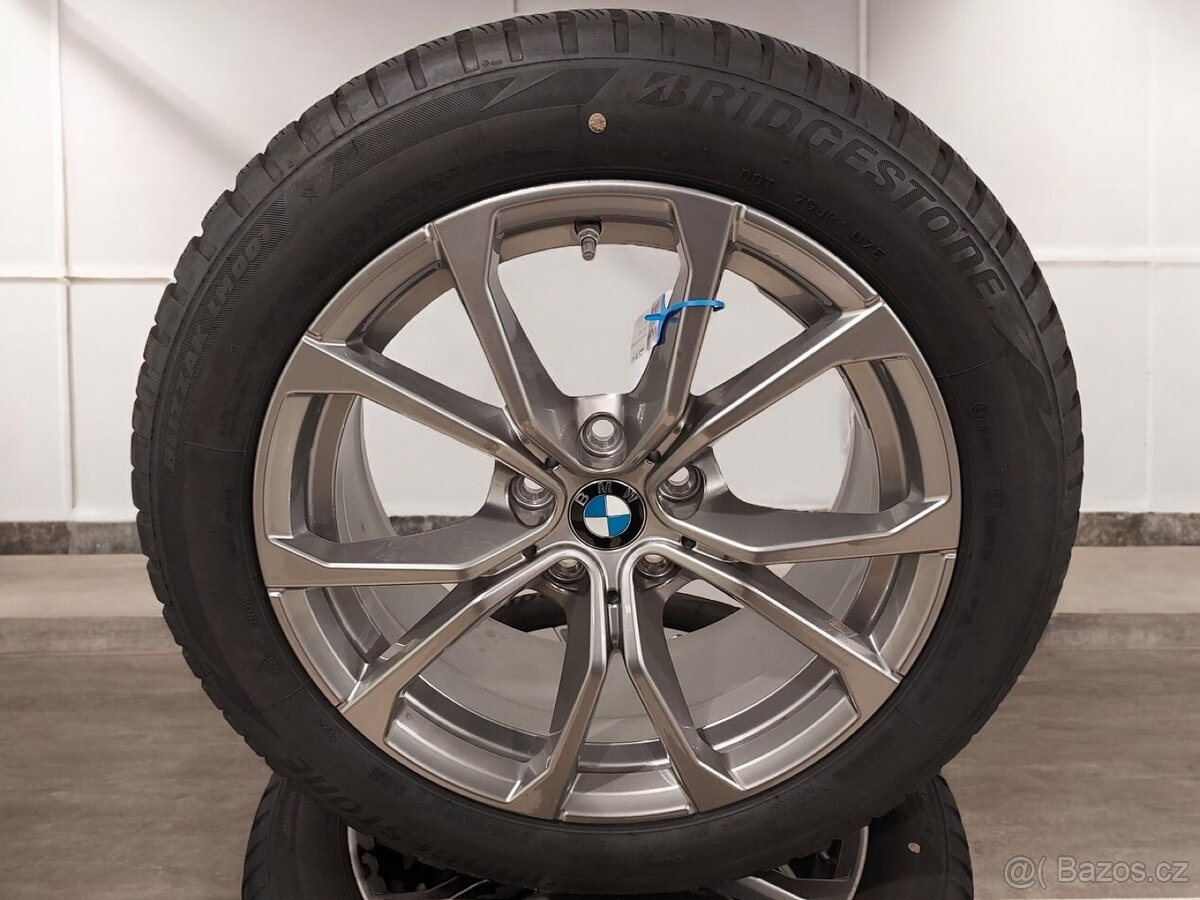 BMW originál alu kola 225/50 R17 top stav