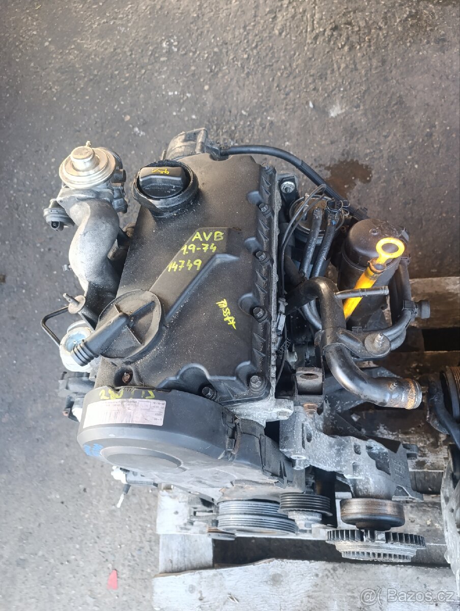 VW Passat B5,5 1.9-74kw kód AVB