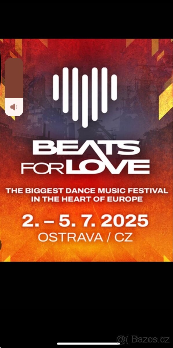 Beats For Love B4L vstupenka