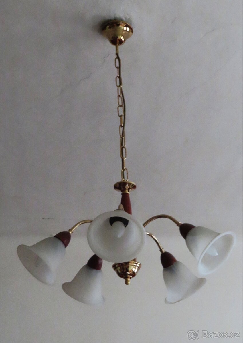 Lustr a lampicka set