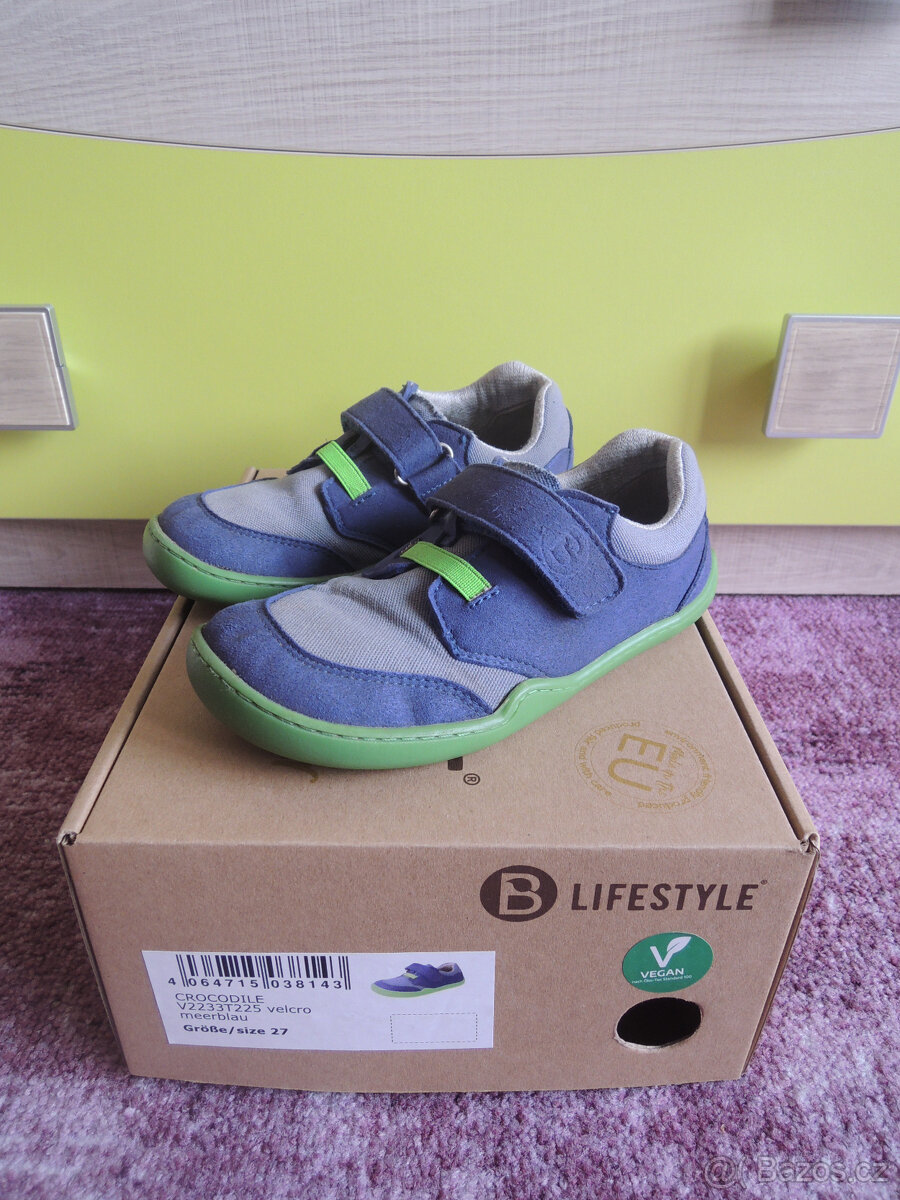 Chlapecké barefoot tenisky bLIFESTYLE vel. 27