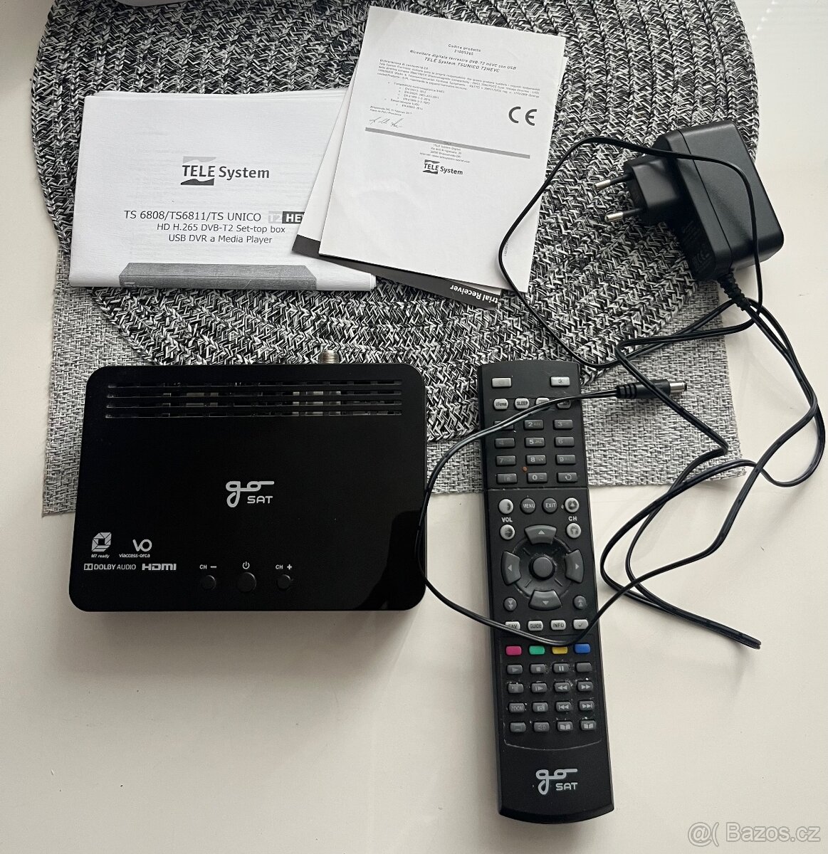 Satelitní přijímač GoSAT GS6050HDv