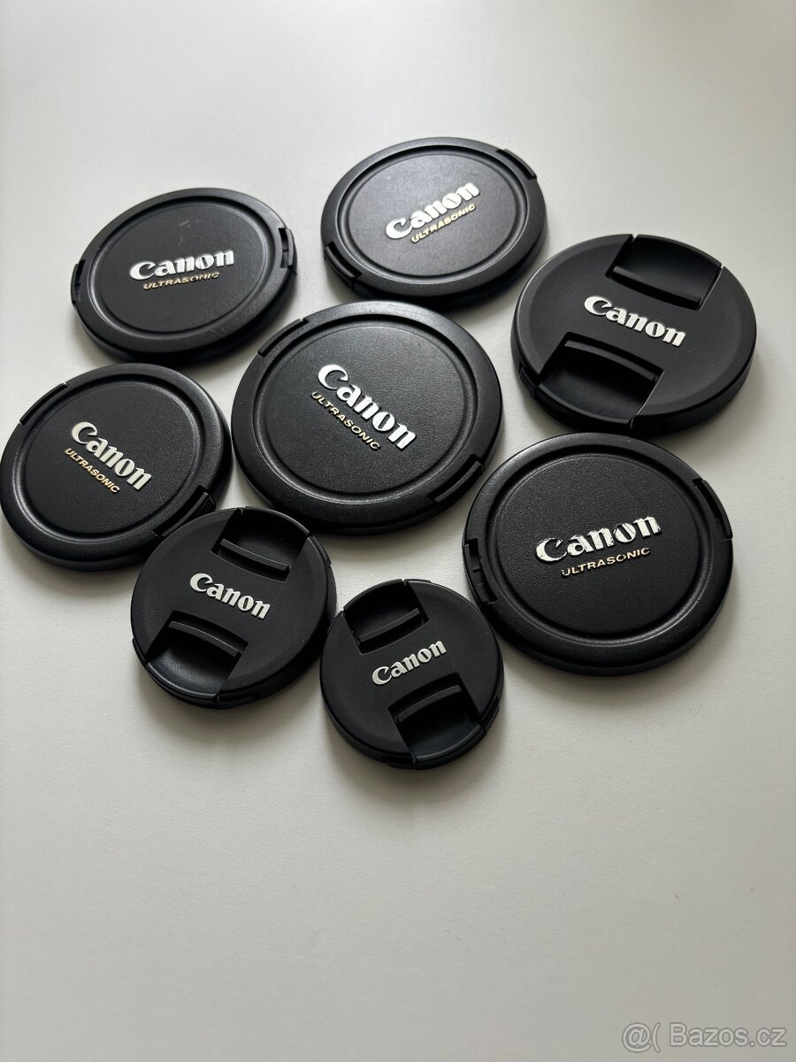 originální Canon krytky na objektivy