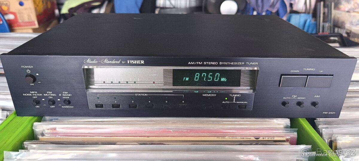 Fisher FM-2421 (Tuner) Made by Grundig In Portugal, 1979