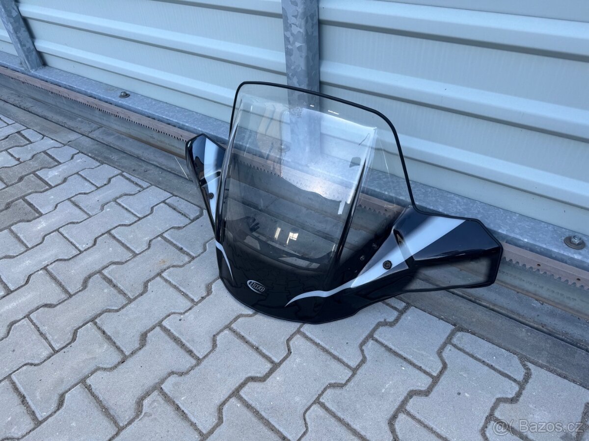 Plexi, štít na čtyřkolku