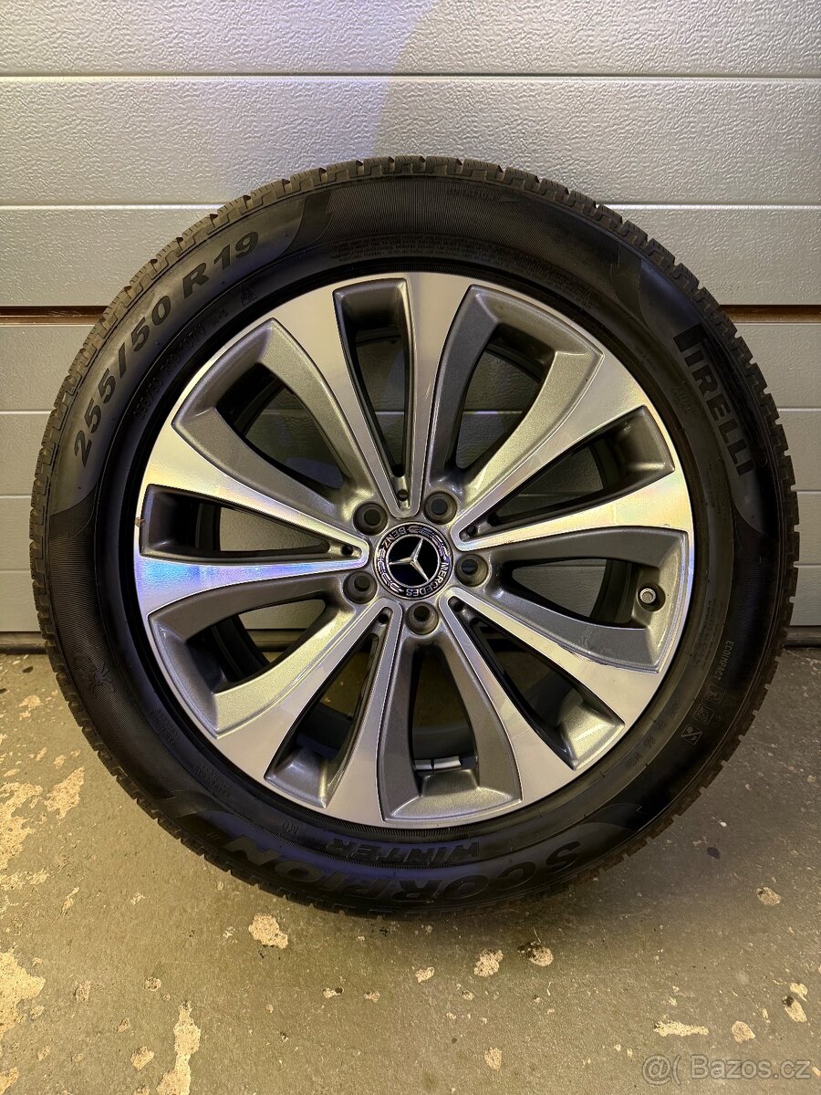 Alu Mercedes R19 255/50 GLE W167 originální zimní sada
