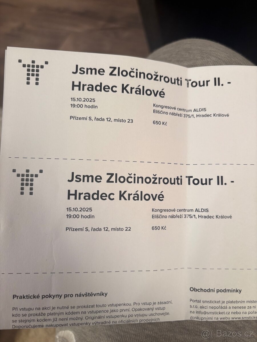Jsme Zločinožrouti Tour II. - Hradec Králové